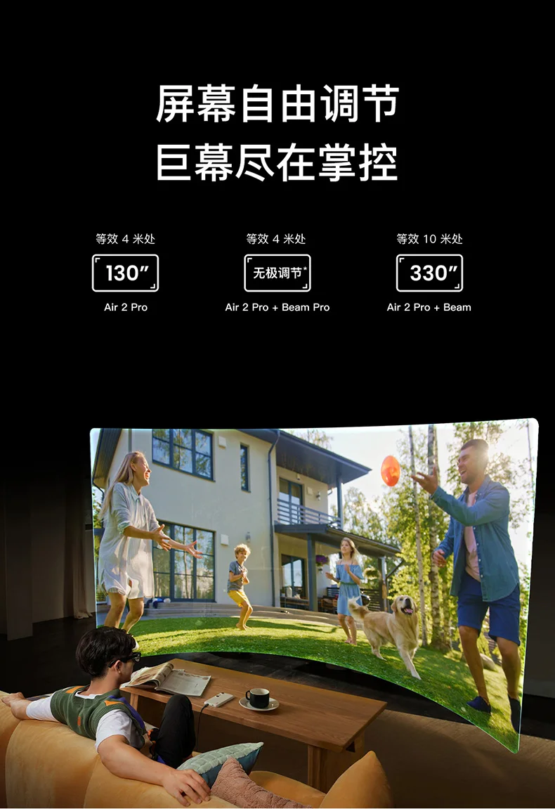 Smart AR glasses Electrochromic translation Features non VR