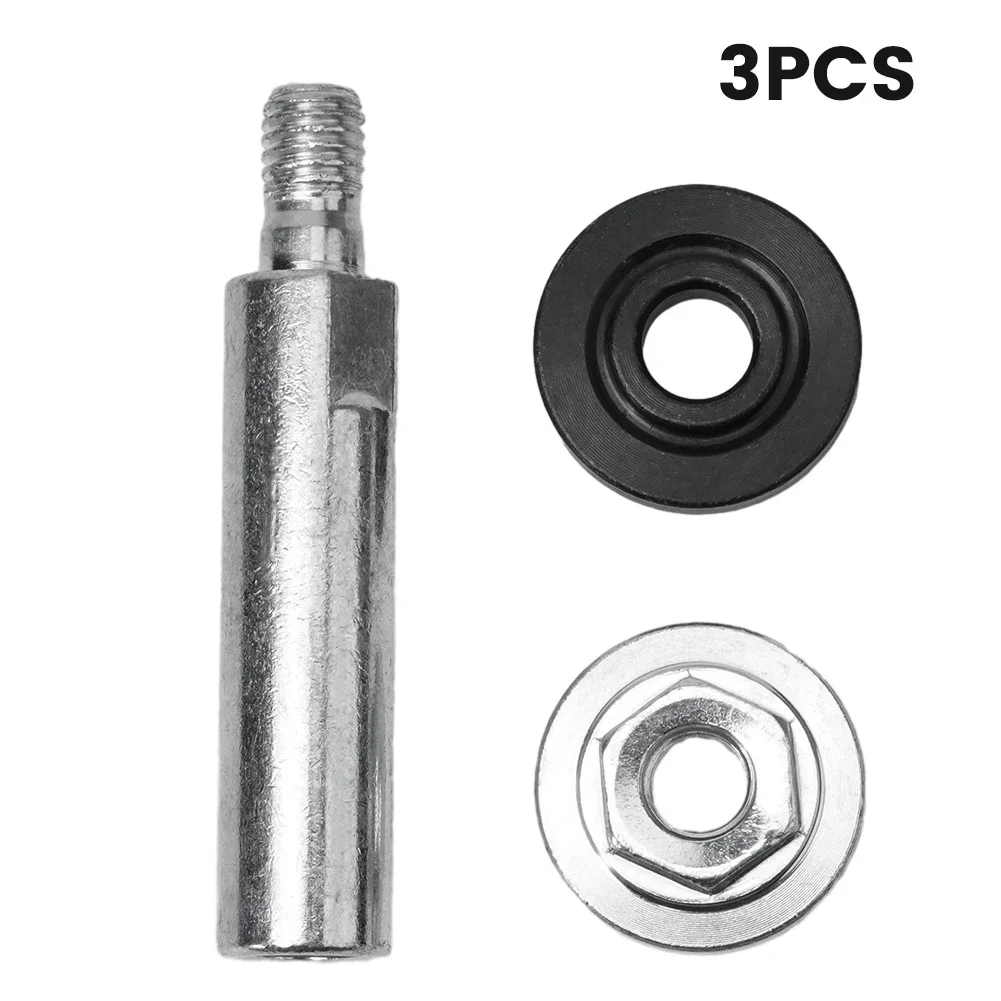 Angle Grinder Extension Connecting Rod 80mm For Model 100 Angle Grinders/Polishers M10 Thread Adapter Shaft With Nuts
