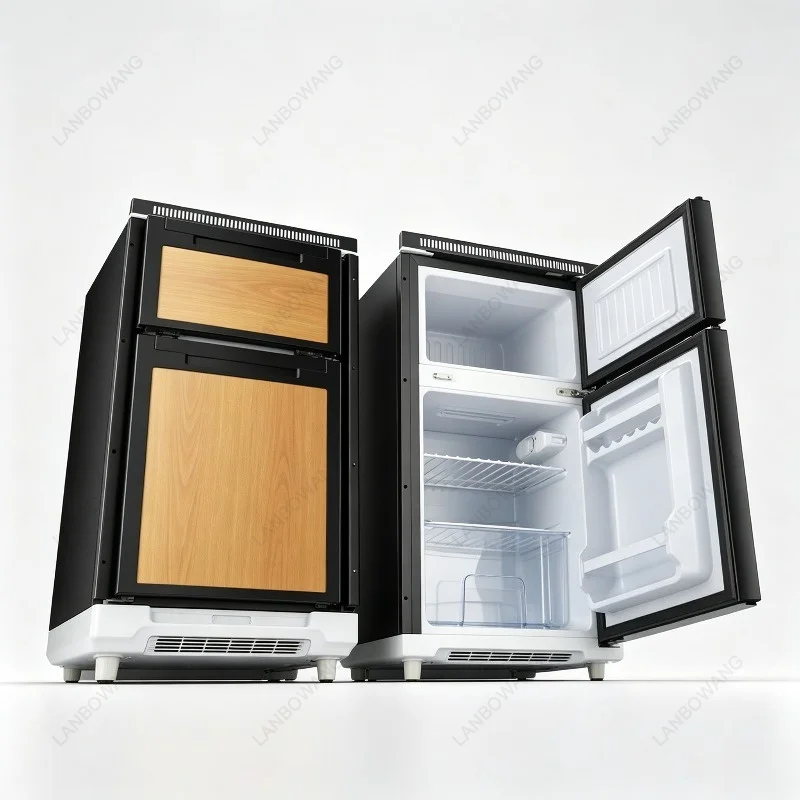 DC Compressor RV Refrigerator 12V/24V/48V Solar Battery Powered Fridge Freezer for Camper Yacht Caravan Off‑Grid Travel