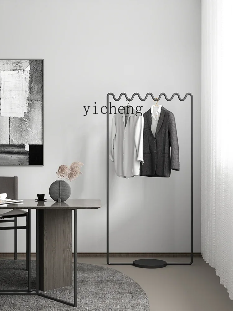 U5.13 Kreativer Kleiderständer vom Boden bis zur Decke, Schlafzimmer-Kleiderständer, Wohnzimmer, einfacher Kleiderständer, Innenbereich, Haushalt, Wohnzimmerdekoration