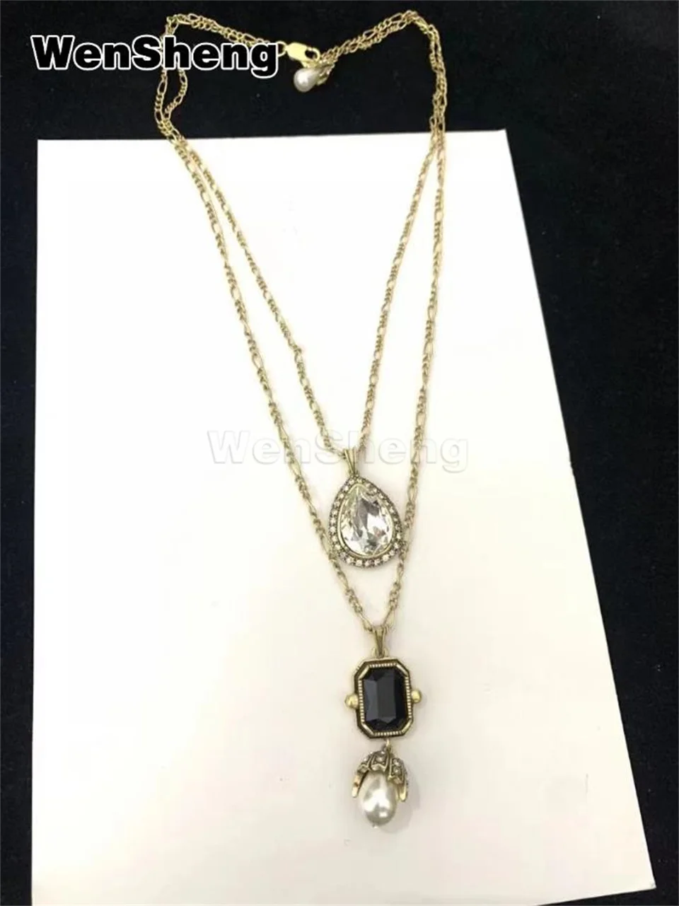 

2022 Fashion Accessories Spider Skull Pendant Necklace For Women's Banquet Jwelry Gifts