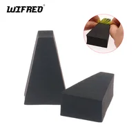Wifreo 4 uds/6 uds Clips de plumas CDC herramienta de atado de moscas bloque plegable de plumas herramientas de sujeción de Hackle accesorios de pesca con mosca
