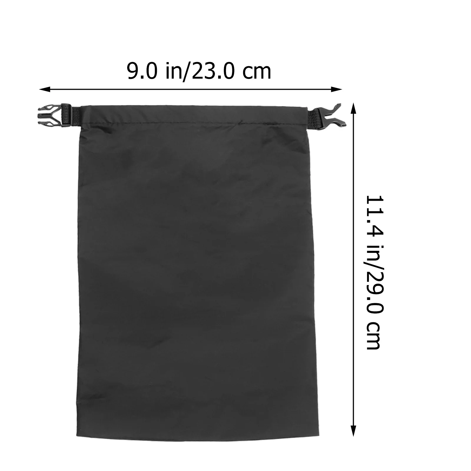 3pcs 1.5L 2.5L 3.5L Waterproof Bag Set Roll-Top Dry Pouch For Camping Kayaking Boating Fishing Outdoor Water Sports Black