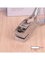 Perforadora Manual con forma ovalada de 3x15mm, perforadora de tarjetas de PVC, perforadora con ranura, foto, insignia, etiqueta, fabricación de tarjetas, herramienta de álbum de recortes, estación de oficina