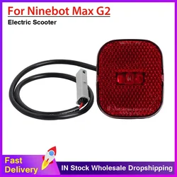 Warning Taillight  Brake LED Lamp For Ninebot by Segway Max G2 Electric Scooter Rear Mudguard Tail Light KickScooter Accessories
