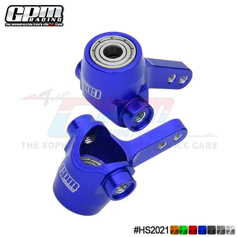 كوب توجيه أمامي من سبائك الألومنيوم GPM 7075 (محمل موسع) لـ TAMIYA 1/10 HOTSHOT II 2024