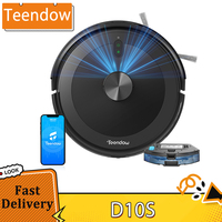 Upgraded Teendow D10S Robot Vacuum Cleaner with LDS Smart Navigation, 5000Pa Powerful Suction, Self-Charging, Quiet Operation