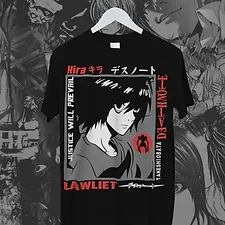 

L Cotton anime T-shirt