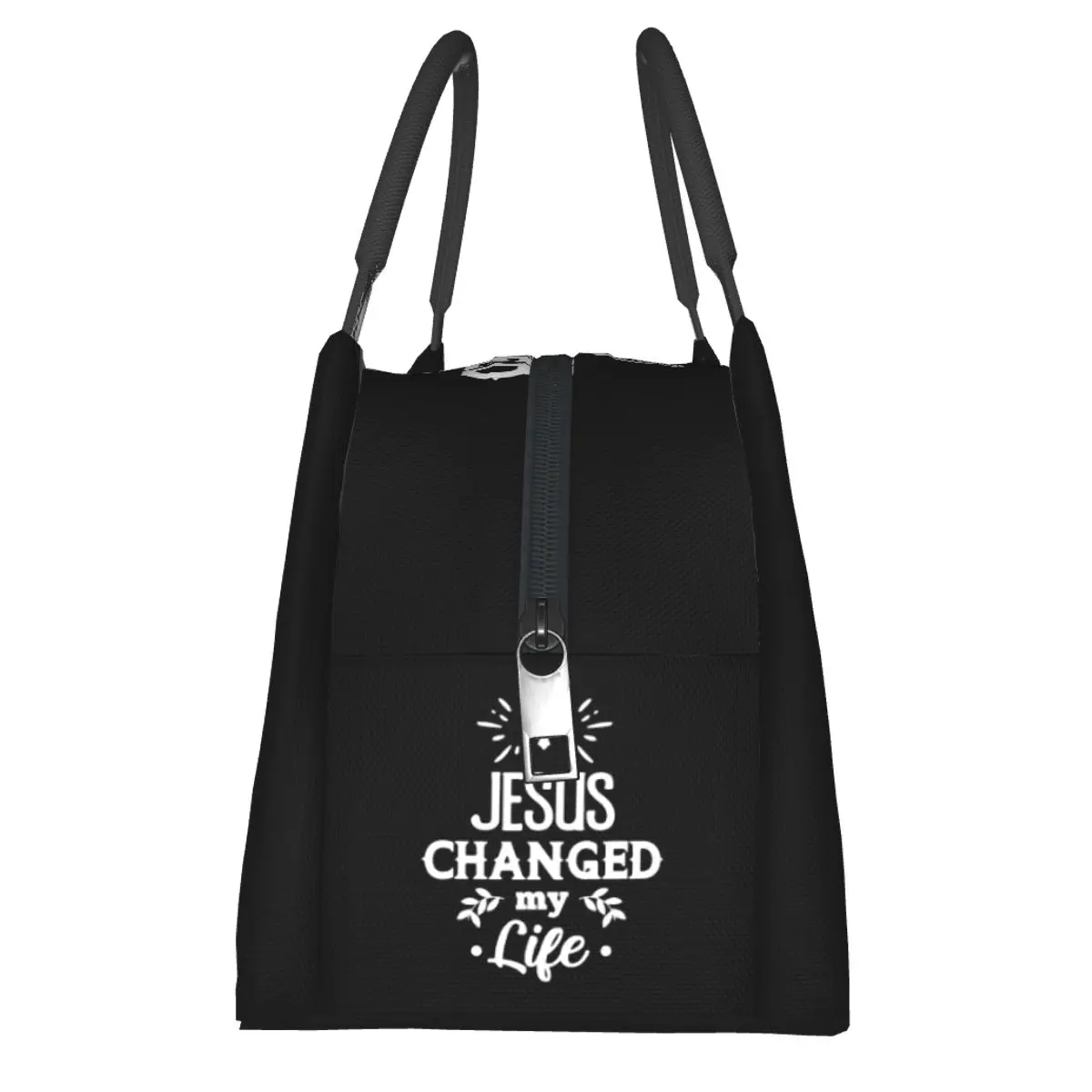 Jesus Changed My Life Portable insulation bag for Cooler Food Office Pinic Container