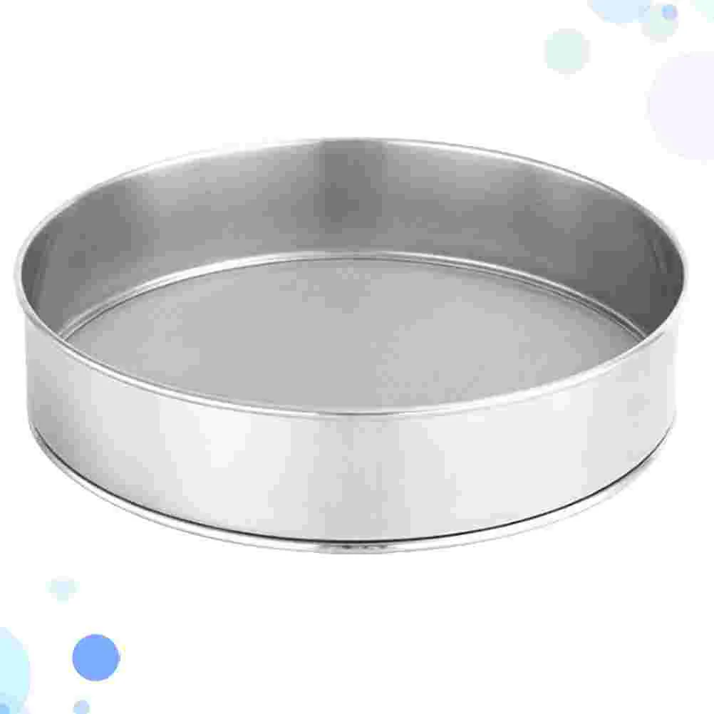 

Kitchen Gadget Sifting Strainer Flour Sieve Powdered Sugar Net Mesh Sifter Cake Baking Filter