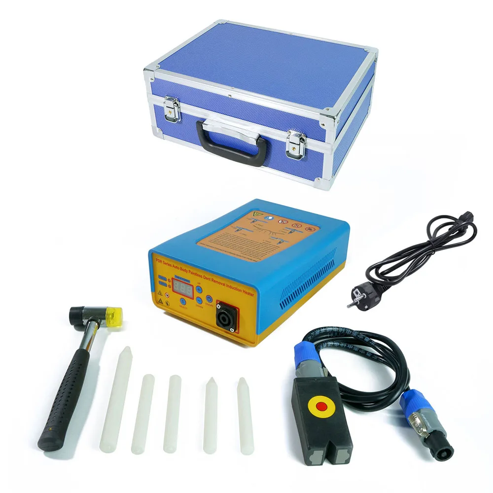 Portable Automobile Metal Plate Repairing Machine Car Dents Removal Device Auto Body Dent Removal Induction Heating Equipment