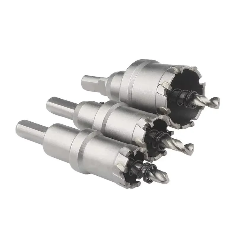 

Carbide Tip Drill Bit Hole Saw 12-32mm Drill Bit Set Hole Saw Cutter For Stainless Steel Metal Alloy Drilling 1Pcs