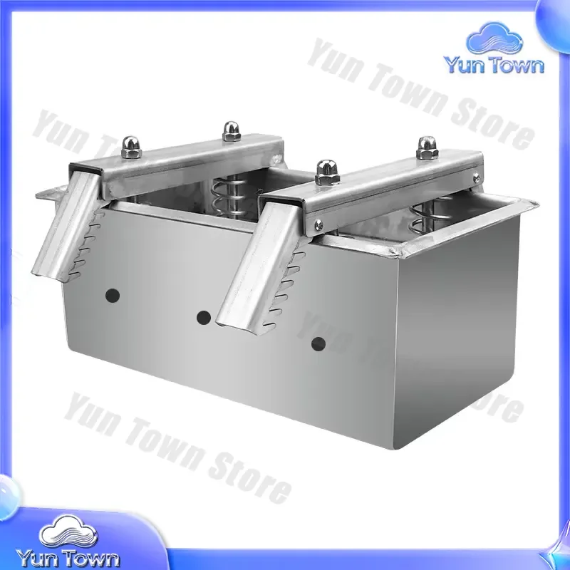 304 Stainless Steel Meat Pressing Mold Box for Cooked Meat Frozen Pork Head Beef Sheep Bacon Forming Tool Food Processing