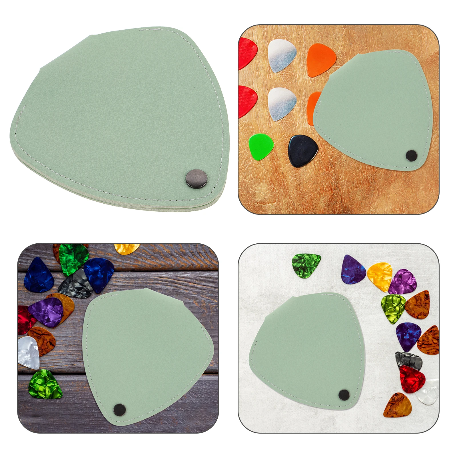 

Guitar Pick Bag Picks Holder Case for Acoustic Guitar Accessories Storage Portable Durable Elegant Design