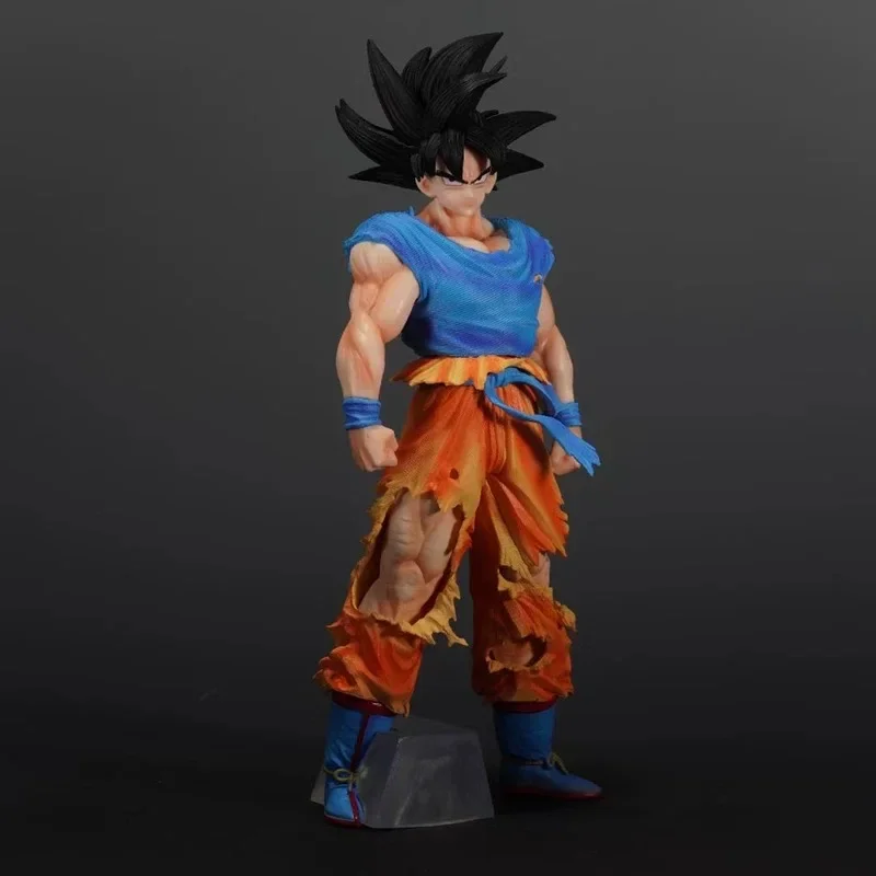 Dragon Ball Figures Anime Peripheral Sun Wukong Ultimate Intent PVC ROS Nero Son Goku Super Black Hair Model Festival Gifts