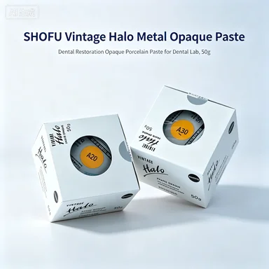 SHOFU Metal Opaque Paste, 50g, Dental Restoration Opaque Porcelain Paste for Dental Lab