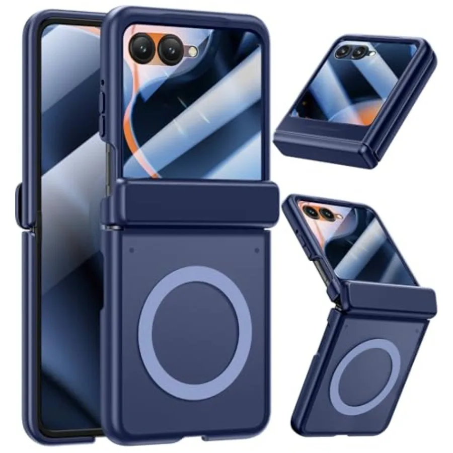

for Motorola Razr 2026 Case:Translucent Matte Textured Military Grade Drop Protection Phone Cover [Hinge Protection] - Shockpro