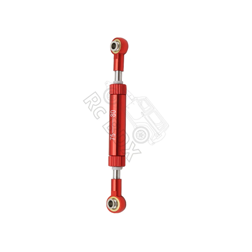 1Pcs Adjustable Steering Link Rod Panhard Bar Servo Linkage 75-100mm for 1/10 RC Crawler Axial SCX10 RBX10 Tamiya CC02 HSP 94111