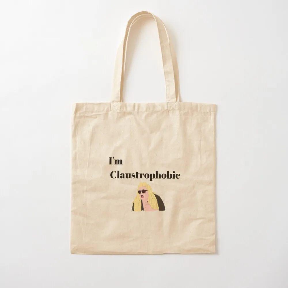 Gemma Collins I'm Claustrophobic Tote Bag Canvas stote bag custom bags canvas bags Canvas Tote Bag