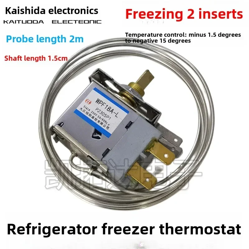

Refrigerator thermostat switch WPF15A-L/WPF18A-L freezing two inserts temperature control-1.5 degrees-15 degrees
