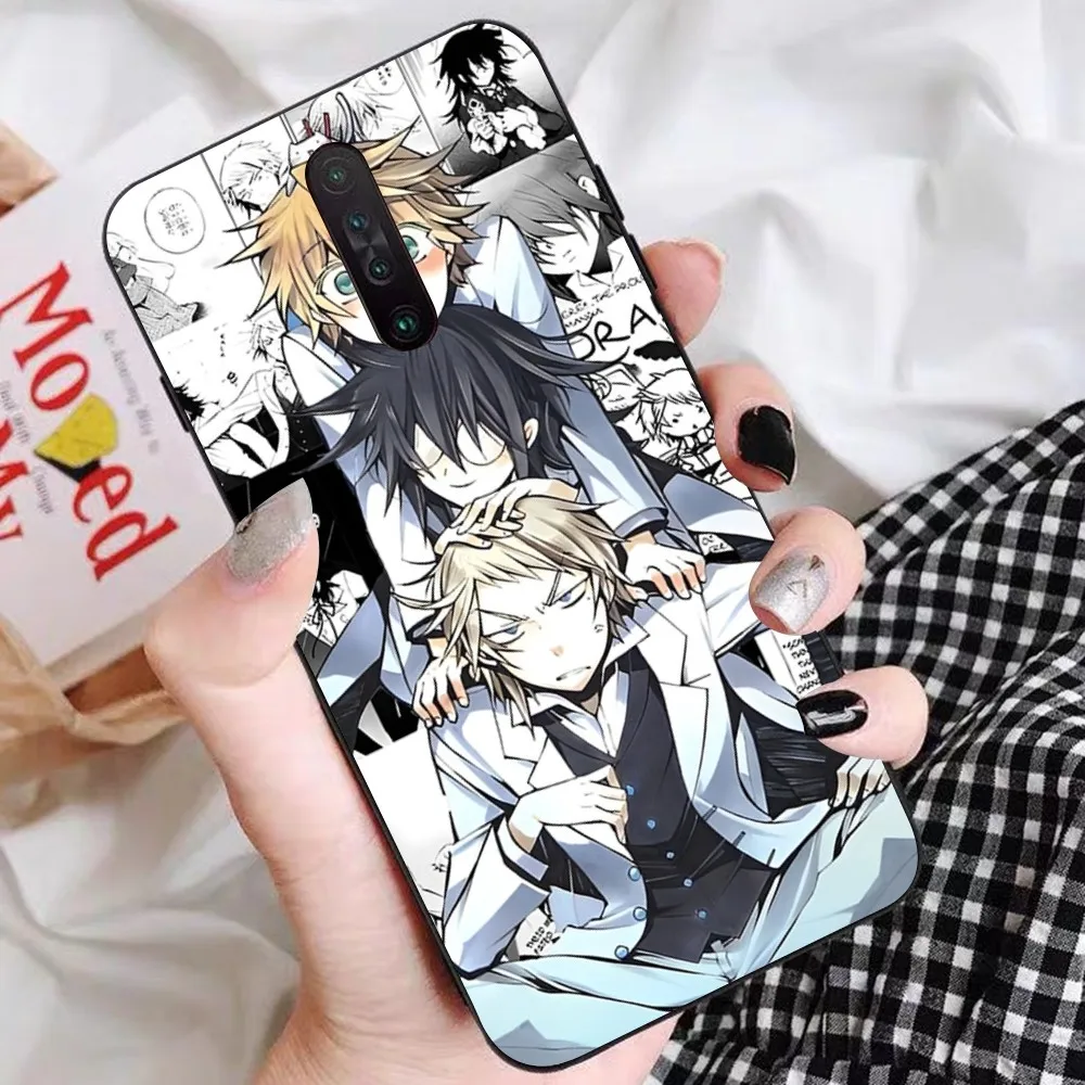 Comic Cartoon Pandora Hearts Phone Case For Redmi 5 6 7 8 9 10 plus pro 6 7 8 9 A GO K20 K30 K40 pro plus F3 Fundas