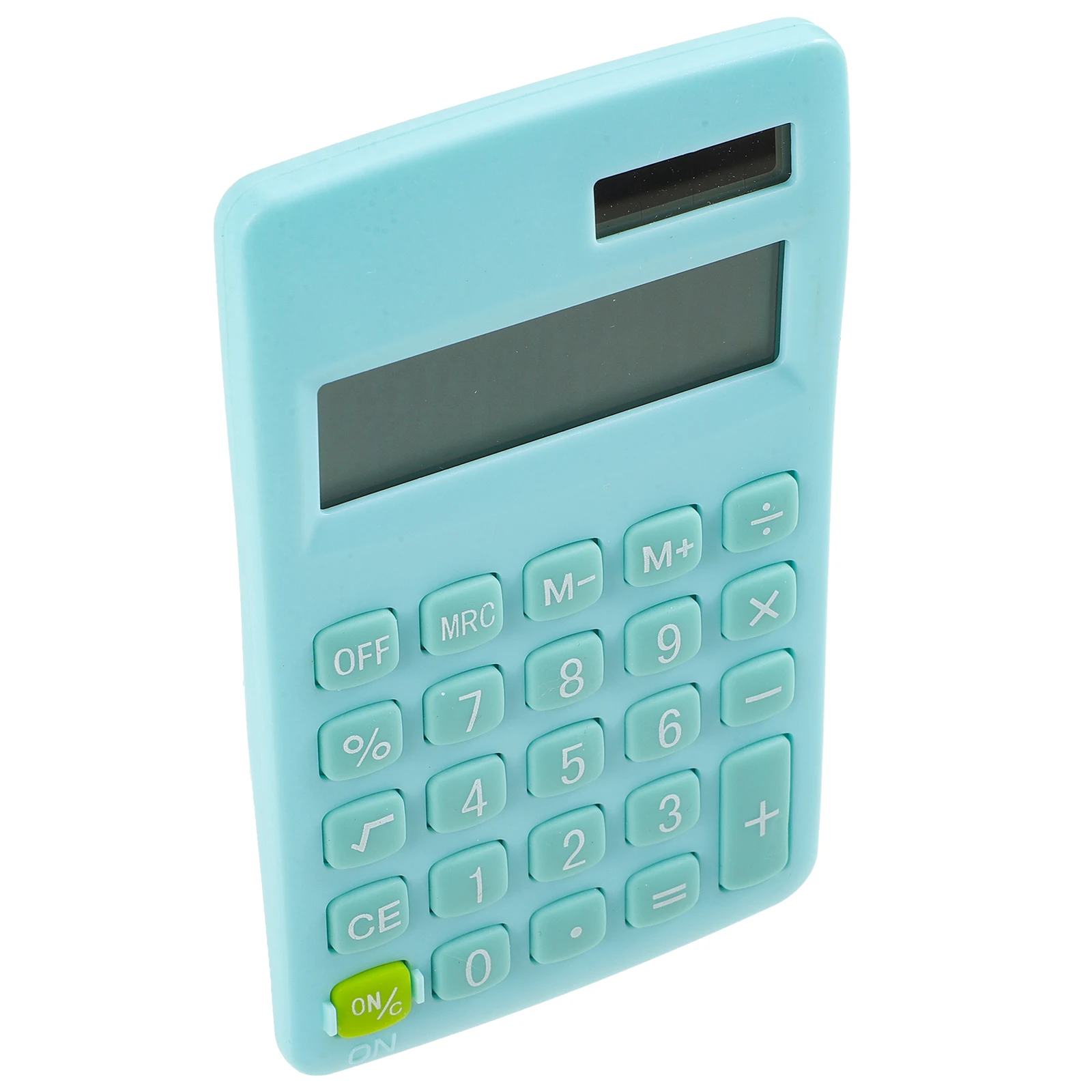 

Cute Calculator Mini Portable Pocket Student Desk Tool Plastic Kids Anti Slip Math Aid Small Size Color