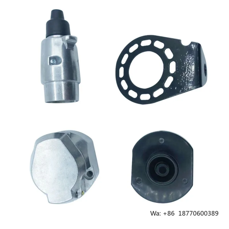 Camping Trailer Accessories, Trailer Plug Socket Connector, European Standard Seven-pin 12V Connector