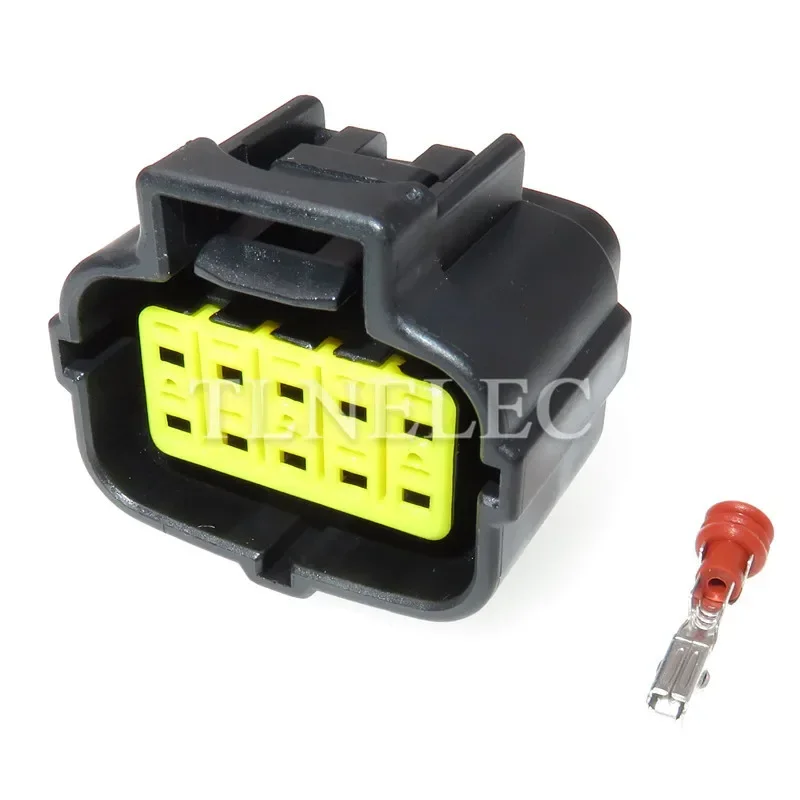 10 دبوس طريقة ذكر أنثى الكهربائية مقاوم للماء التوصيل موصلات أسلاك السيارات 174657-2 174655-2