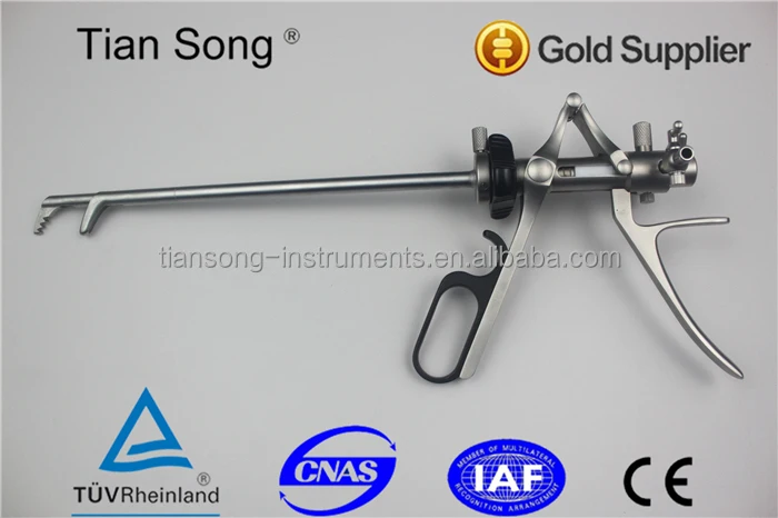 Pinza cistoscopica per litotriptoscopio urologico