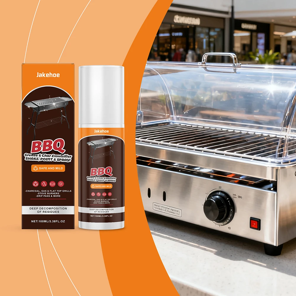 Fast Acting Stainless Steel BBQ Cleaner And Polisher Restores Grills To Their Sparkling Original Look. Post-holiday Family