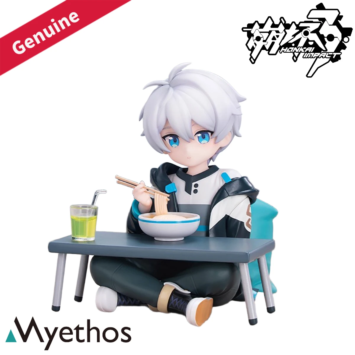 

In Stock Original Myethos Prepainted Little Series Honkai Impact 3rd Kevin Kaslana Little Flamechasers Ver Game Character Figure