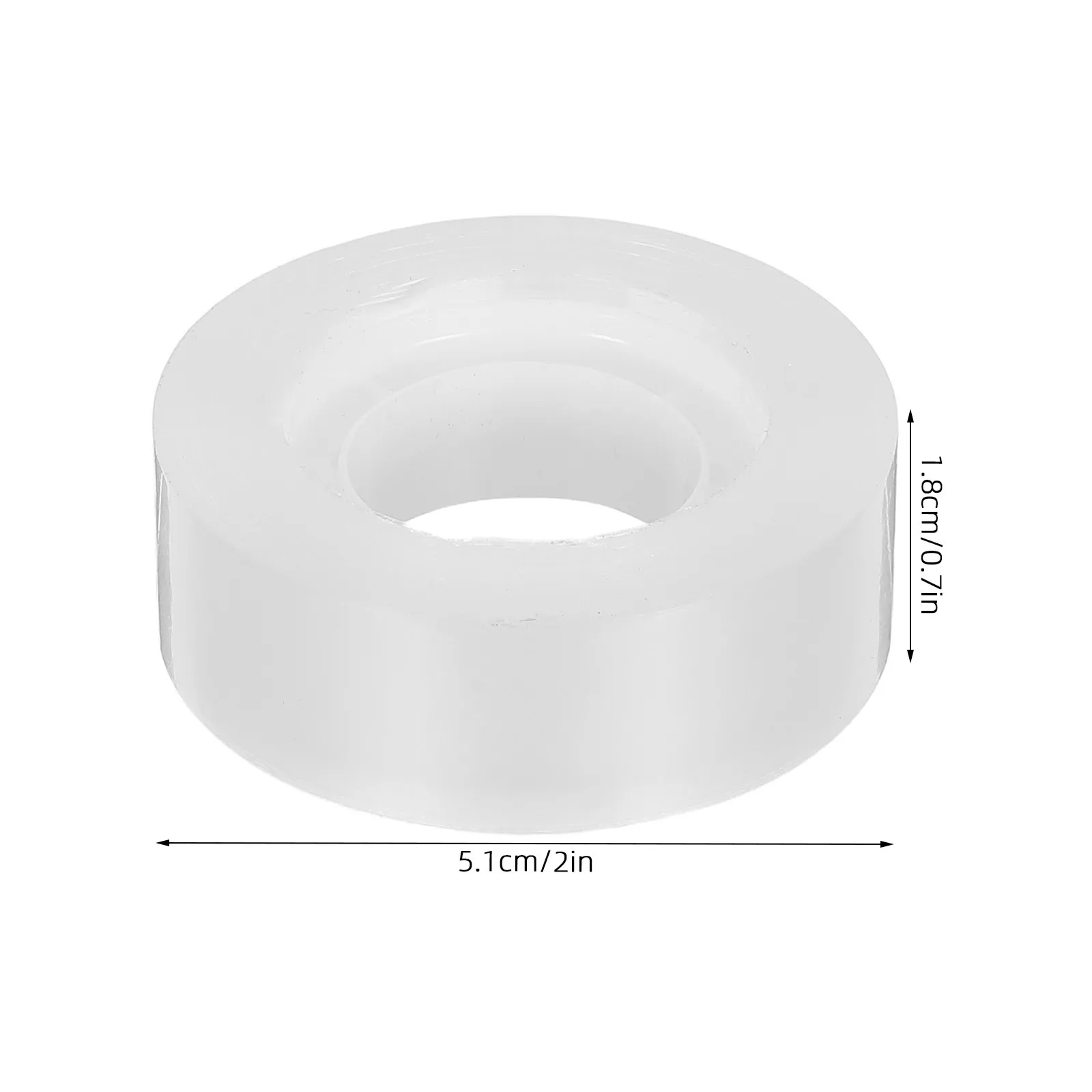 8 Rolls Transparent Tape Clear Tape Refills Multipurpose Self Adhesive for Packing School Home Office Use Bottle Wrap Film