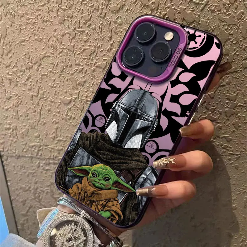 S-Stars-wars Baby Yodas Phone Case For iPhone 11 12 13 14 15 16 17 Pro Max 16e 17E 17 Air Plus Mini Shockproof Fundas Back Cover - view 4