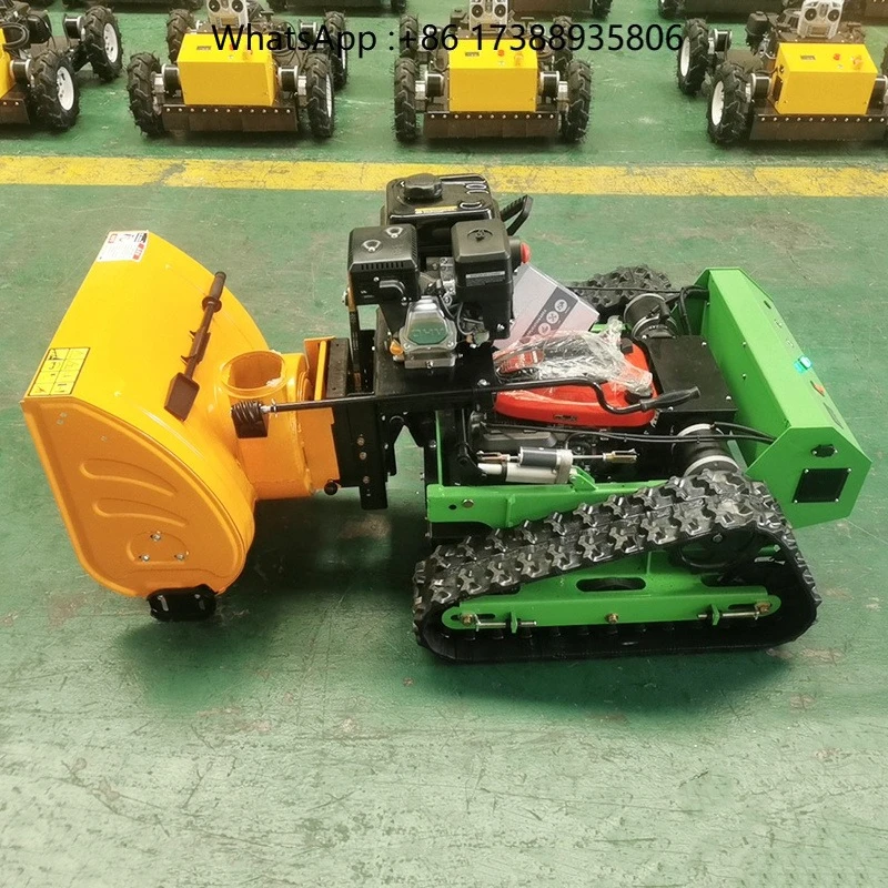 Crawler Lawn Mower Remote Control LONCIN Engine Grass Cutter Robot Lawn Mower Remote-controlled Snow Blower