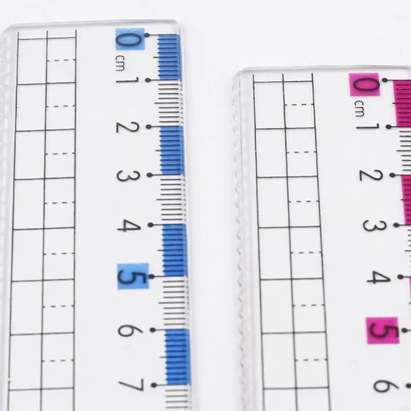 LXAA Siswa Geometri Alat Multifungsi Geometri Matematika Set Dengan Penguasa Lurus Set Square Untuk Kantor Sekolah