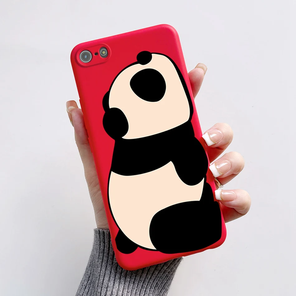 For iPhone 5 5S Case Cute Bear Cartoon Frog Painted Soft Cover For iPhone SE 2016 2020 2022 SE2 Silicone Phone Case Coque Funda