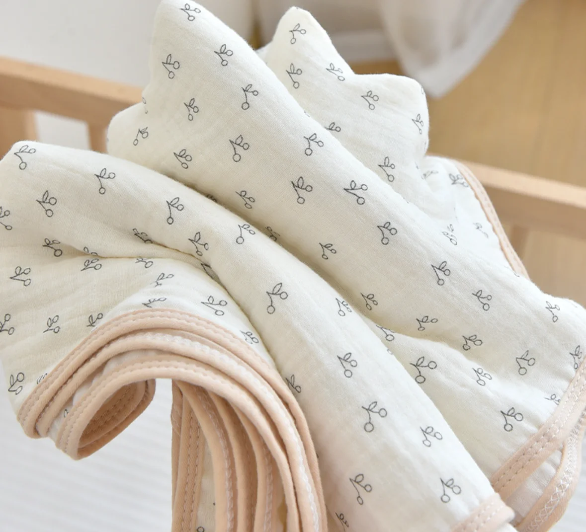 

Baby Blanket Newborn Muslin Swaddle Blankets Boy Girl Cotton Soft Baby Receiving Blankets Stroller Crib Quilt Kids Bath Towel