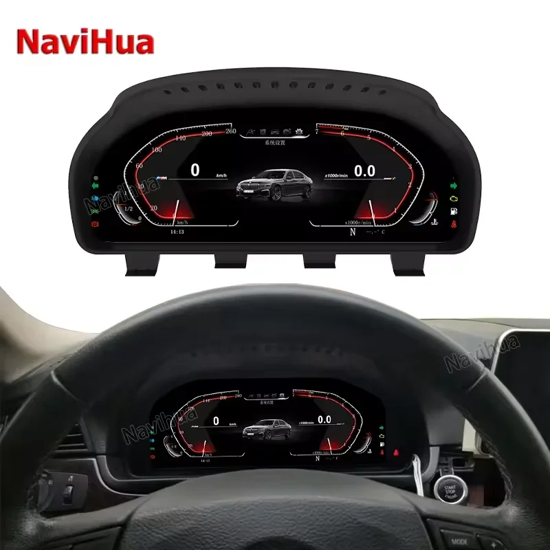 Car Speedomter Upgrade For BMW X5 X6 X3 X4 F01 F10 F25 F15 Cockpit Digital Cluster Virtual LCD Instrument Hot Sales Automotive