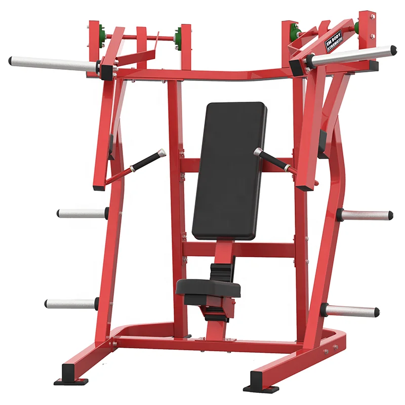 Máquina de Press de Banca Horizontal Mejorada, Fabricada en Acero Q235 con Tubos Reforzados, Apta para Gimnasios y Uso Doméstico.