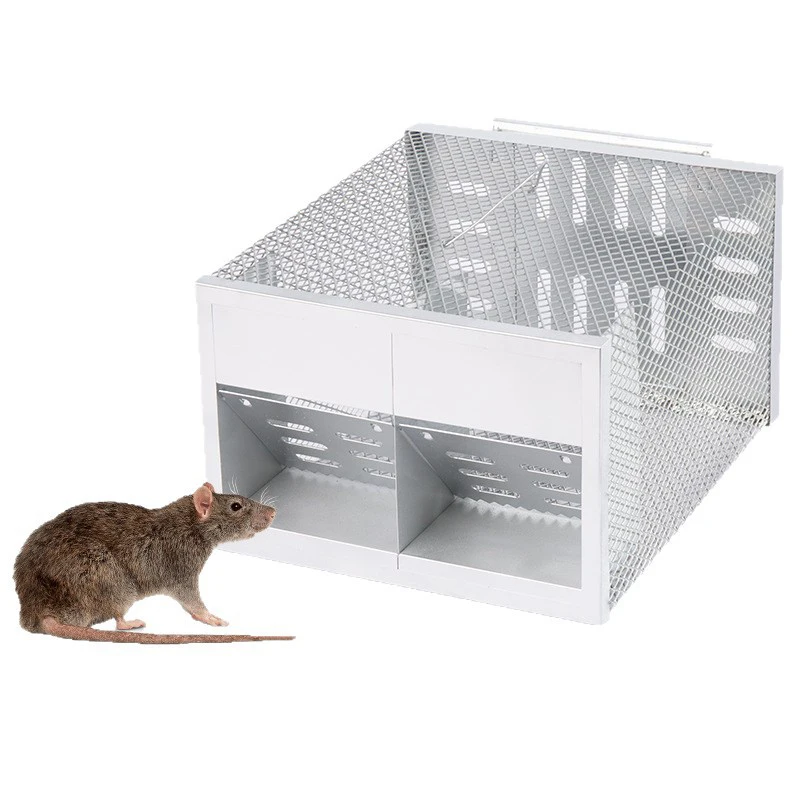 [MOA]High Efficiency Mousetrap Automatic Continuous Cycle Mouse Trap Home Garden Rat Catching Artifact Safe And Harmless Catcher