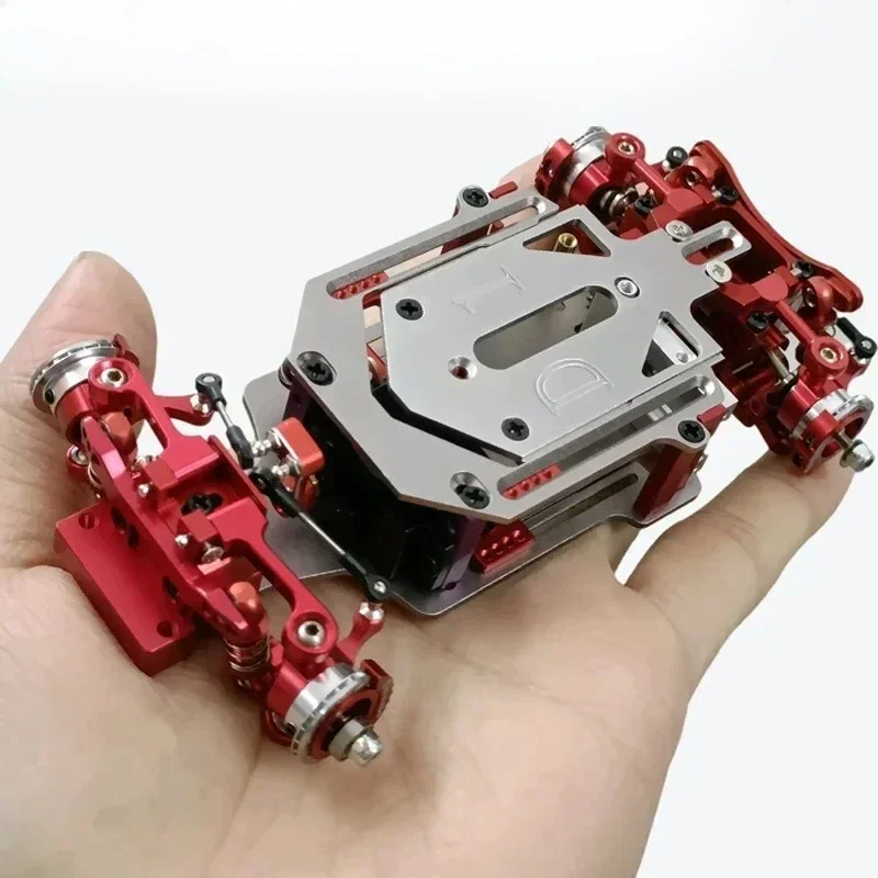 HGV2 HGD2 RC Rear-drive Drift Car Frame RWD Metal Remote Control Car 1/28 Mosquito Car Upgrade Parts Accessories