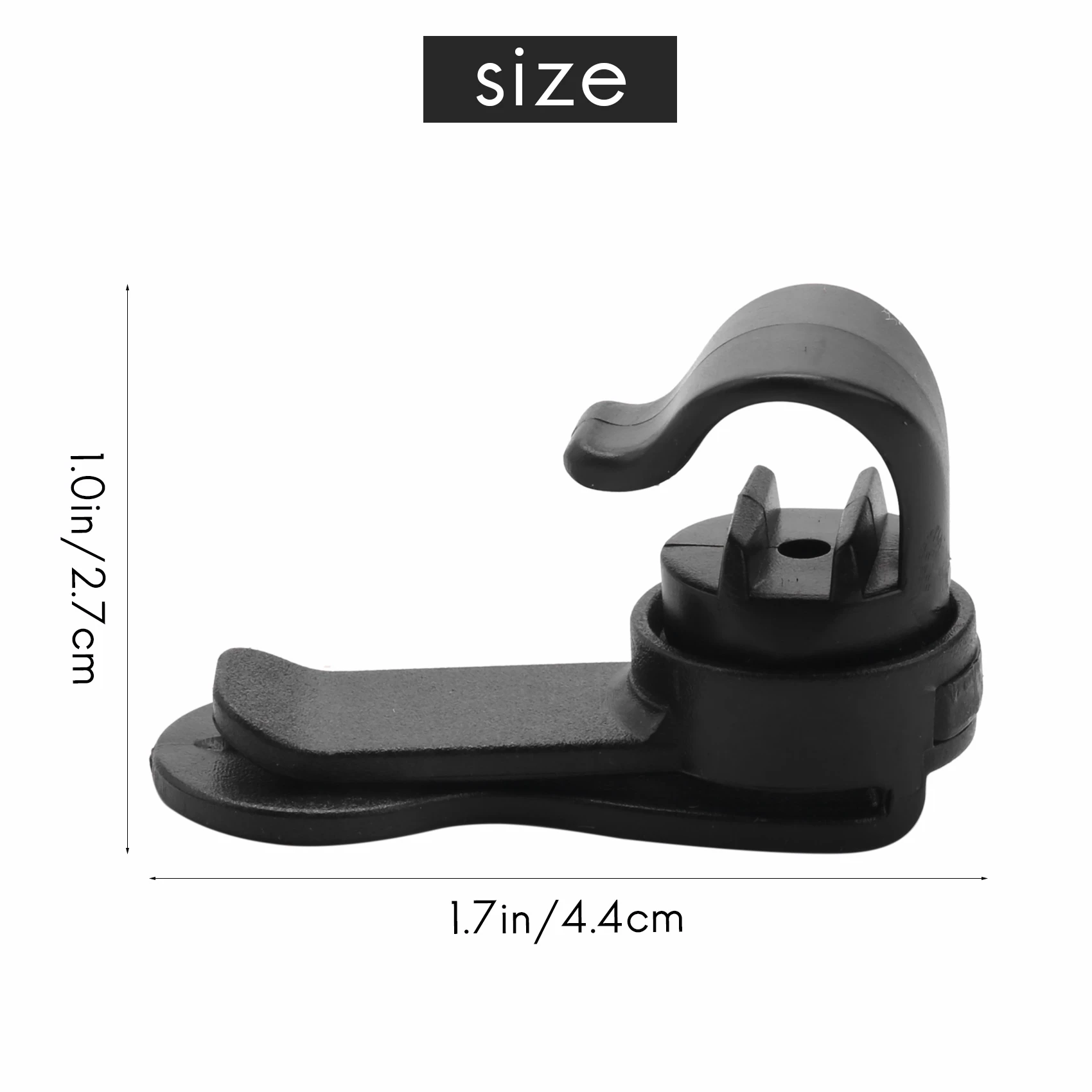 탈착식 수화 팩 클램프 마그네틱 호스 홀더 마그네틱 튜브 클립 물 방광 호스 클립 G