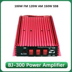 Baojie BJ-300 Plus Power Amplifier 100W FM 120W AM 150W SSB 3-30MHZ Mini-size and High Power CB Radios 12-14V BJ-300  Amplifiers