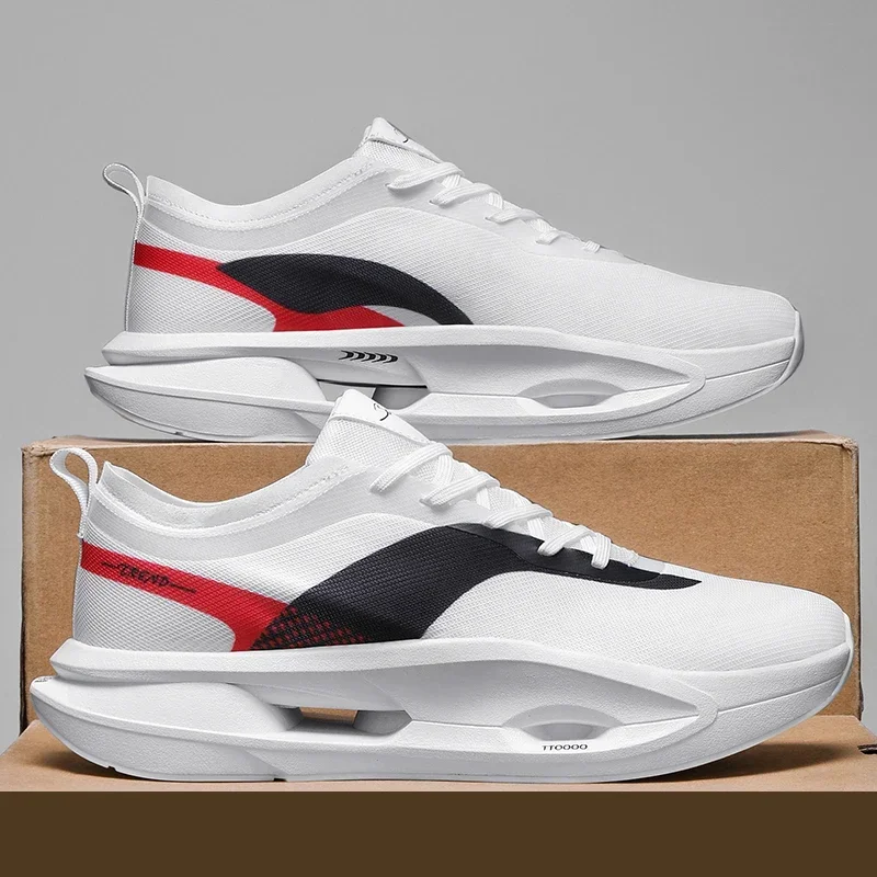 

Высококачественные дорожные кроссовки, легкие удобные спортивные беговые кроссовки с мягкой амортизацией, мужские универсальные кроссовки для тренировок на открытом воздухе