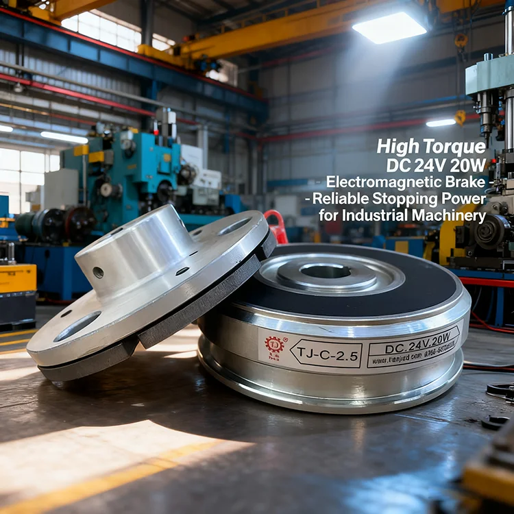 TLF Tianji OEM 24 فولت محرك صغير براثن مغناطيسية كهربائية/قابض كهرومغناطيسي لصانعي الأنابيب أجزاء آلات لف الأسلاك #5