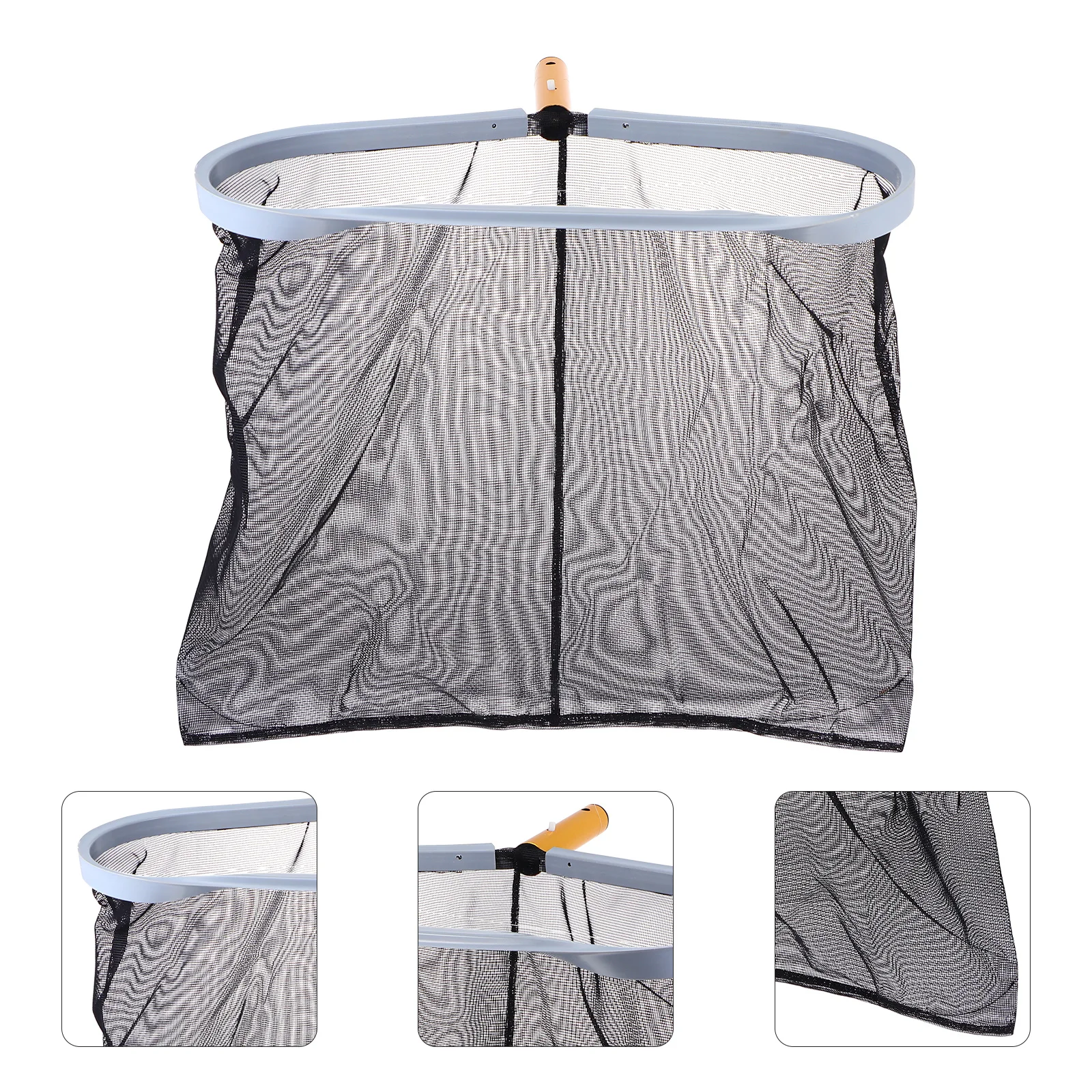 

1 шт., сетка для глубоководных листьев, портативная сетка для очистки пруда, совок для бассейна, сетка для скиммера для бассейна, сетка для мусора в листьях