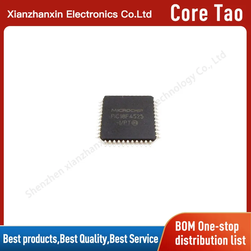 1PCS/LOT PIC18F4525-I/PT PIC18F4525 TQFP-44 Microcontroller chips in stock