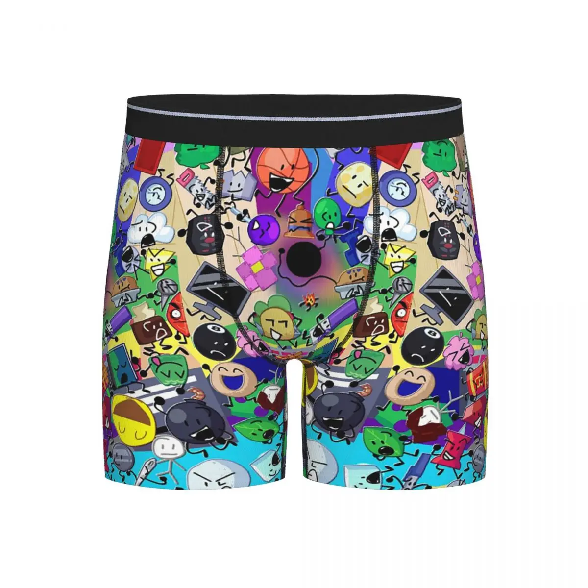 

Long Boxer Underpants Shorts BFDI All Characters Panties Men Soft Underwear for Homme Man Boyfriend Gift