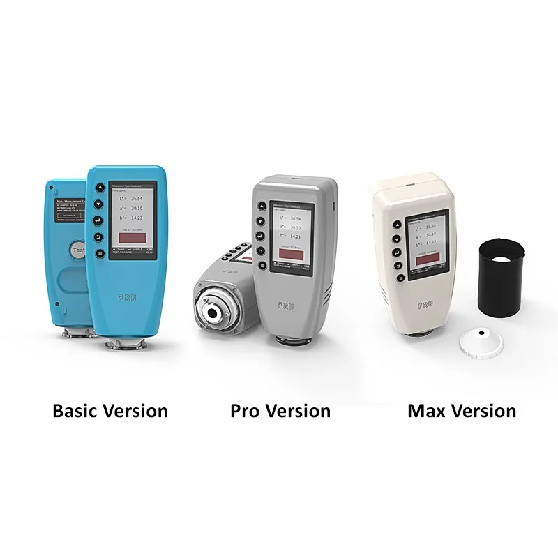 High Quality Portable Accurate Colorimeter WR18 Color MeterSwitchable Caliber with 4mm 8mm WR10