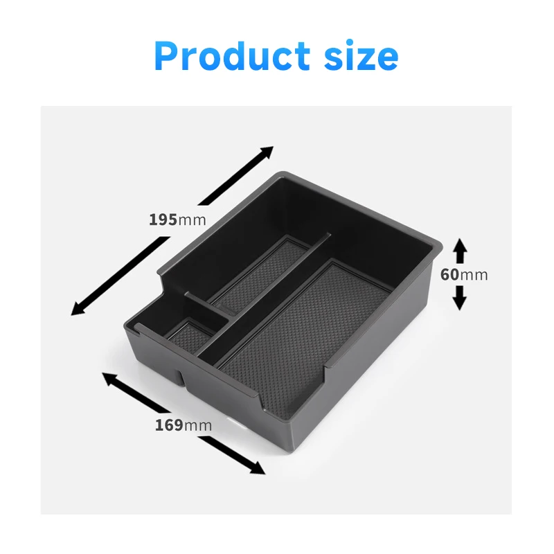 Caja de reposabrazos para coche, bandeja de almacenamiento para Chery Omoda 5 C5 E5 FX 2022-2024, organizador de consola central, funda, contenedor, accesorios